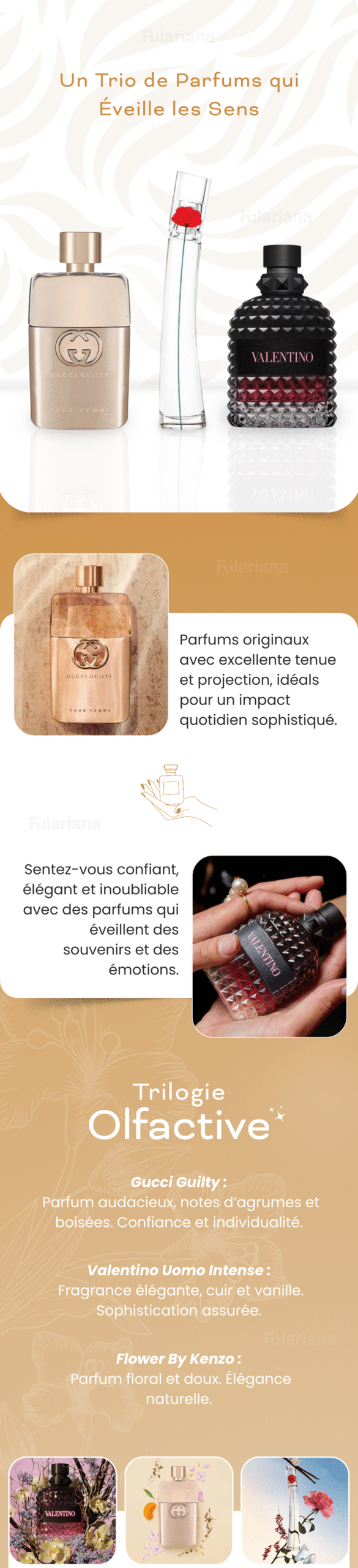 Gucci Guilty, Valentino Intense, Flower By Kenzo 7 LP GUCCI VICENTE11 scaled